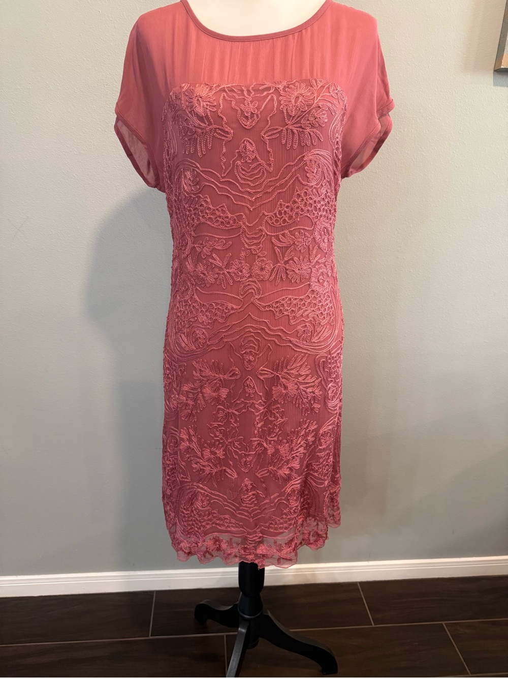 Sundance Embroidered Lilian Rose Dress M